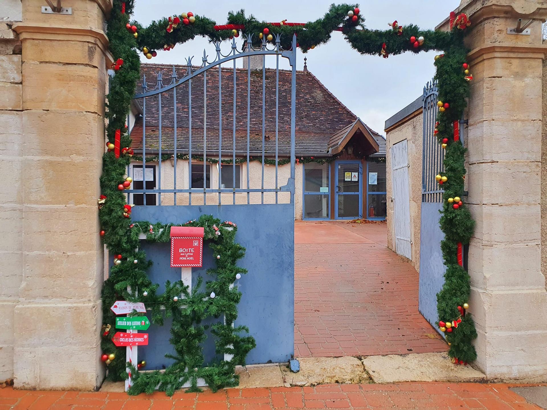 boîte aux lettre noel