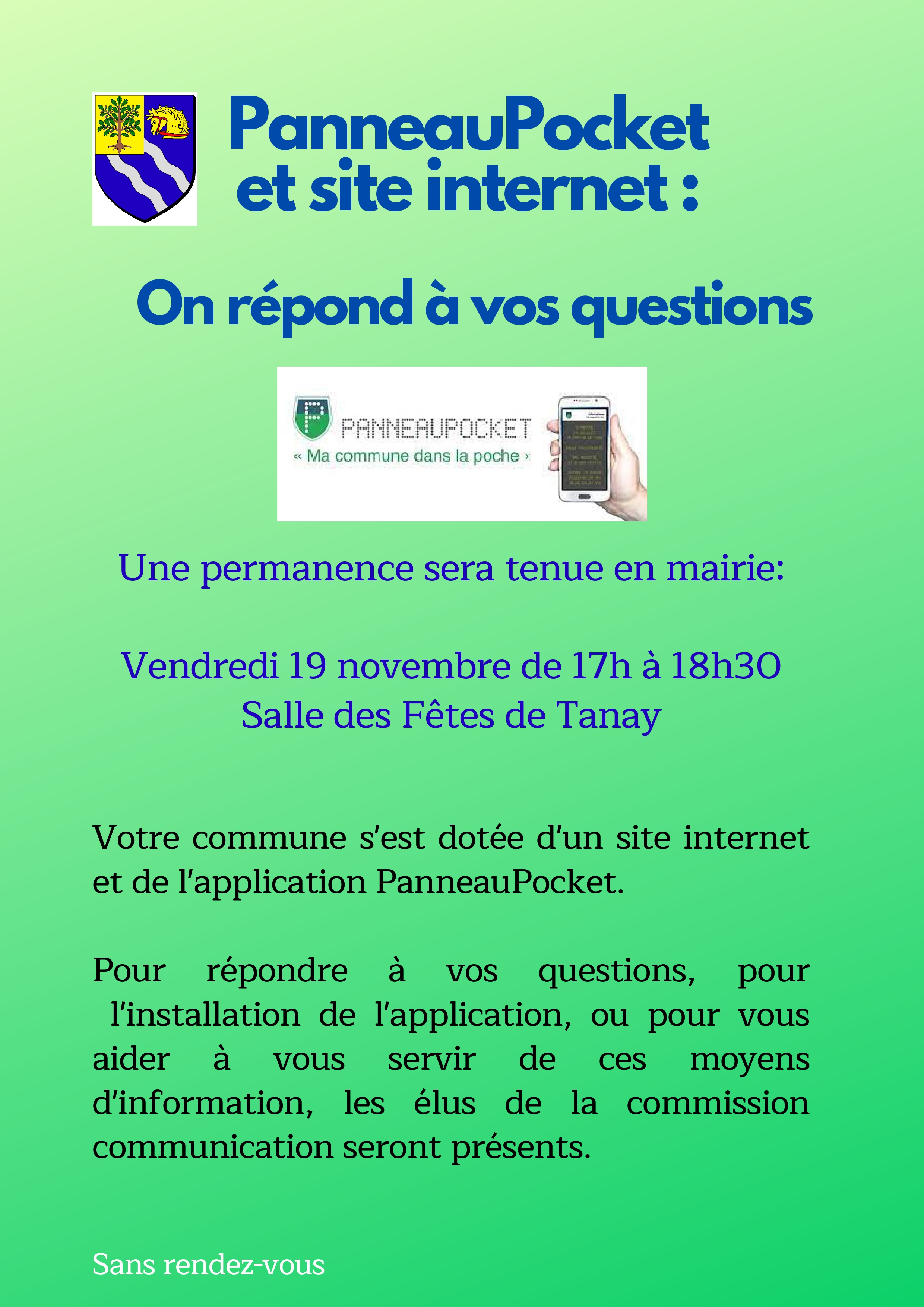 affiche permanence